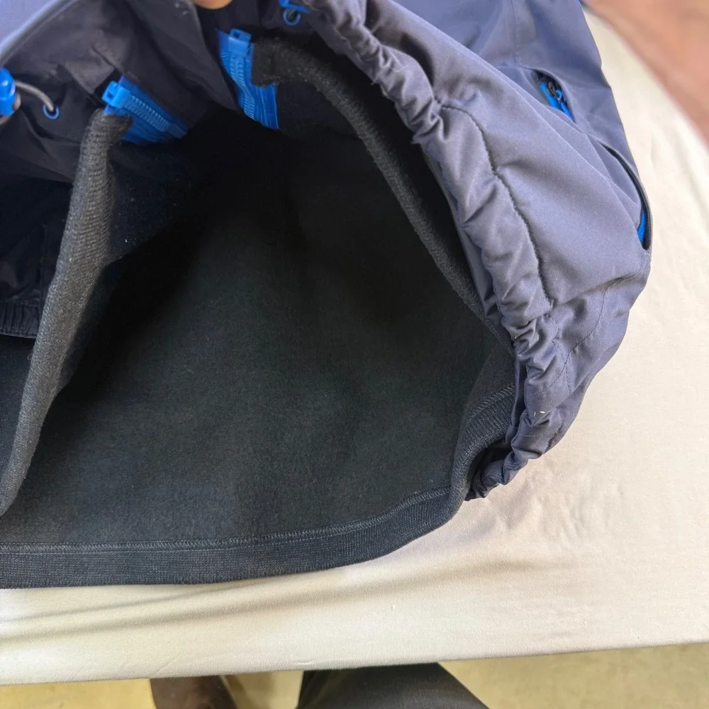 The North Face Mens Blue Black Apex Bionic Softshell Jacket NF0A2TIS‎ XXL Hooded